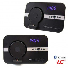 10 Watt Sound System mit Wecker Uhr Radio micro USB